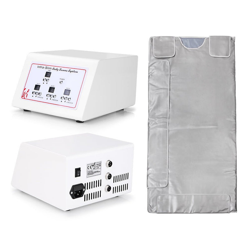 3 Zones Infrared Sauna Blanket Body Shape Detox Machine - myChway UK