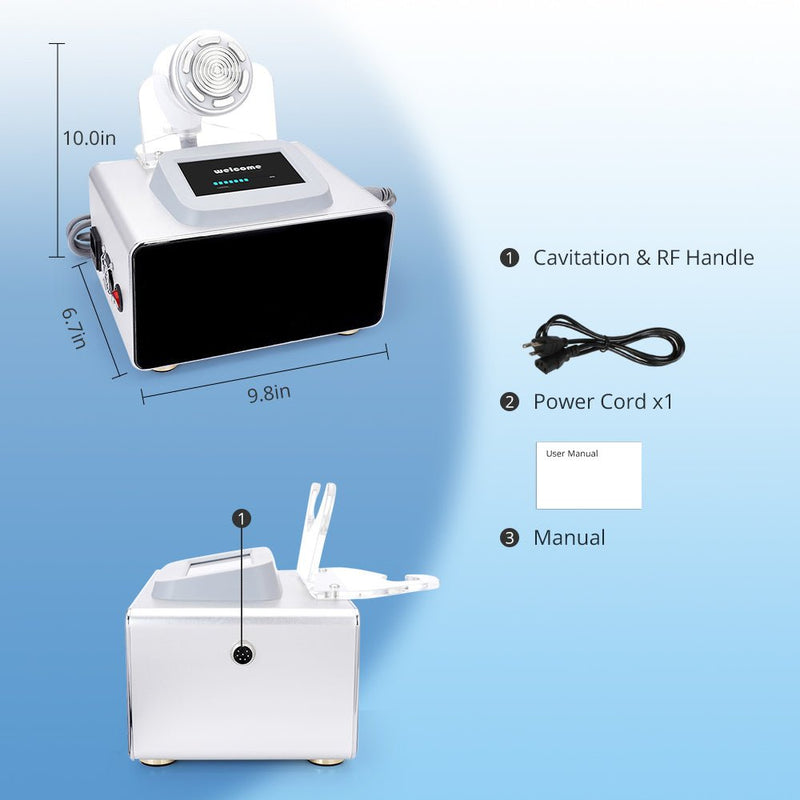 30K Ultrasound&RF Cavitation 2.0 Body Care Body Slimming Weight Loss Machine Spa - myChway UK