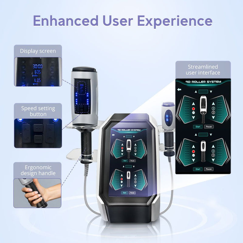 360 Degree Rotating 9D Inner Ball Roller Machine Body Massage Face Lifting - myChway UK
