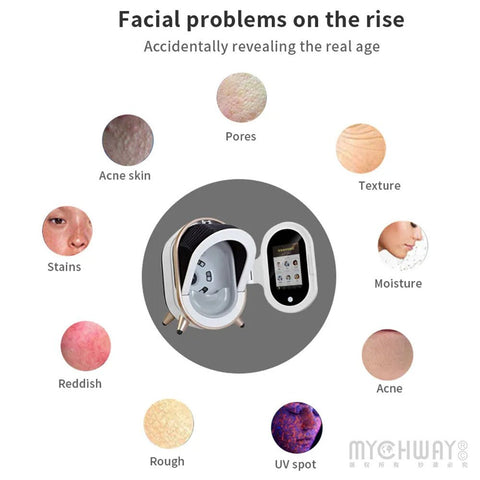 3D Intelligent Facial Skin Analyzer Machine