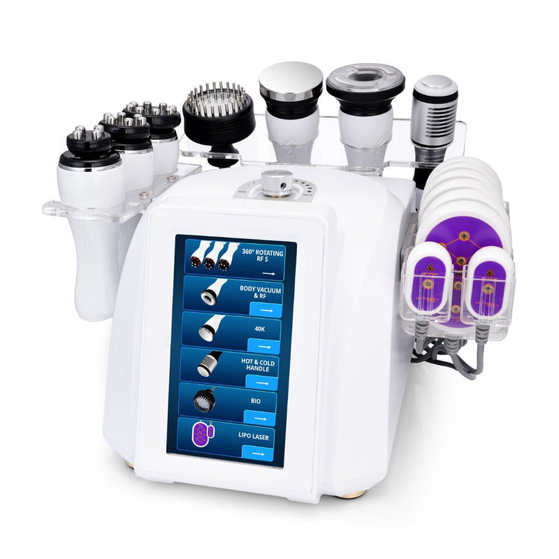 3D Rotating RF 40K Cavitation Vacuum Cold Photon Microcurrent Slimming Machine - myChway UK