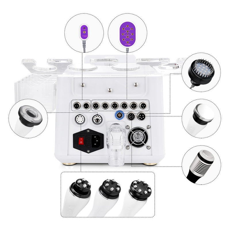 3D Rotating RF 40K Cavitation Vacuum Cold Photon Microcurrent Slimming Machine - myChway UK