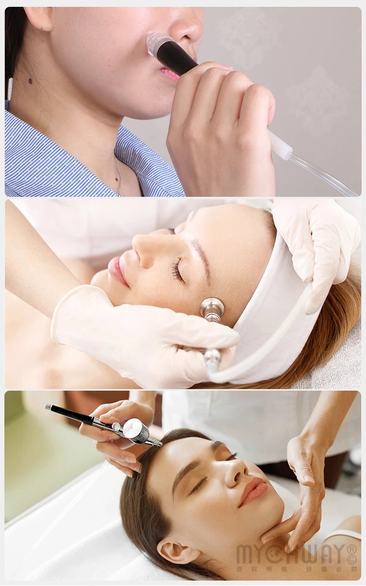 3in1 Hydro Microdermabrasion Machine For Skin Rejuvenation Cleansing Exfoliation - myChway UK