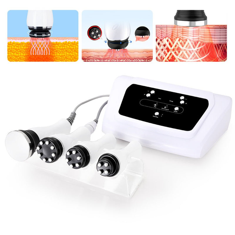 4 In 1 360° Rotating RF Ultrasonic Cavitation 2.5 Body Slimming Lifting Machine - myChway UK