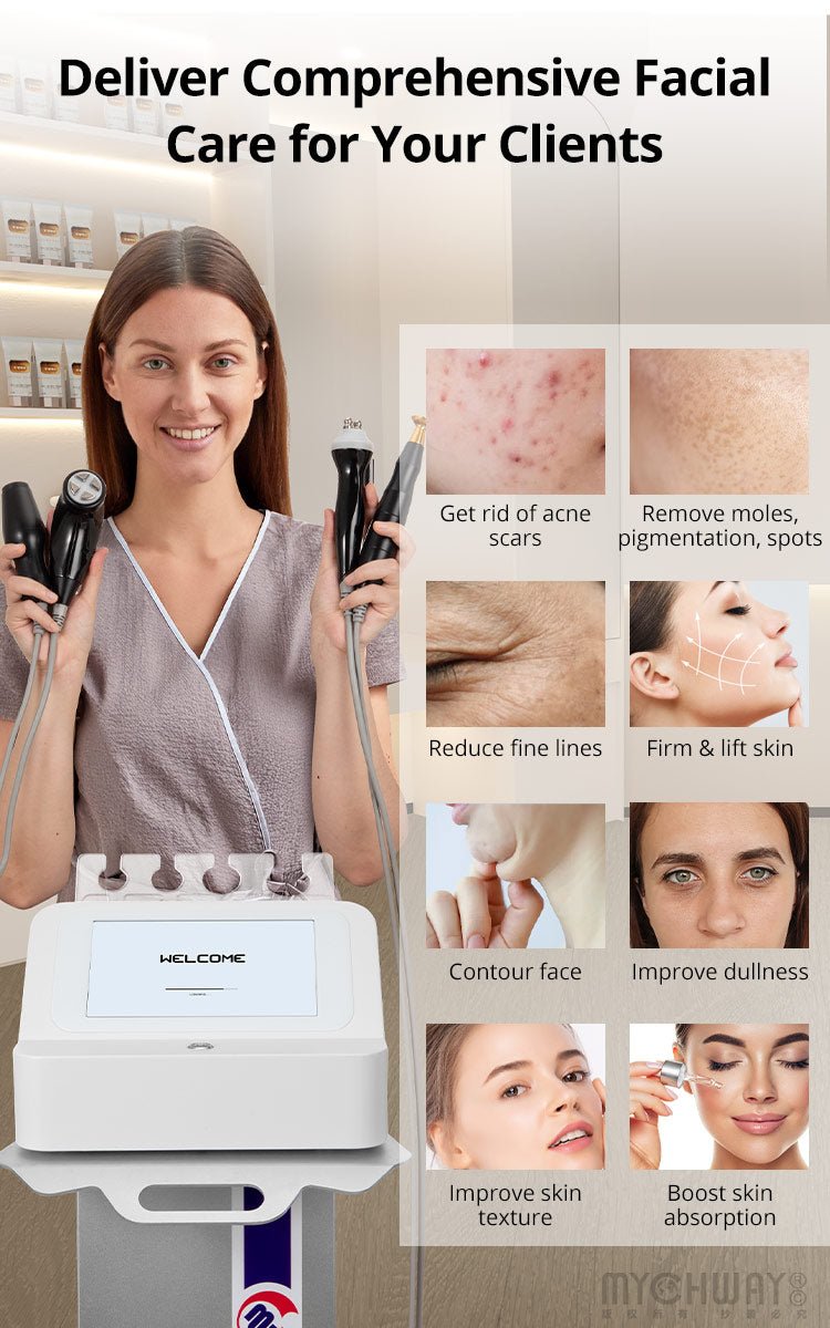 4 In 1 Plasma Facial Rejuvenation Machine For Mole Spot Removal - myChway UK