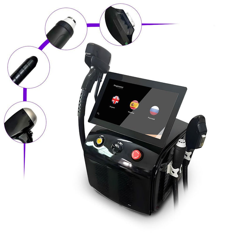 4 In 1 Professional Pico Laser Diode Hair Removal Skin Rejuvenation Machine - myChway UK