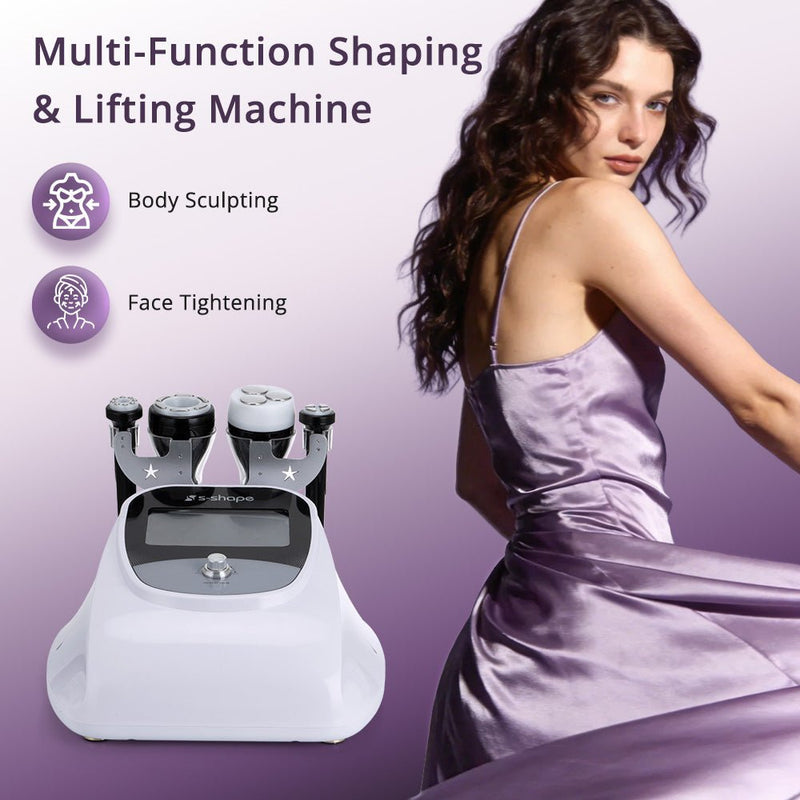 4 In 1 S Shape Machine 3D Cavitation Body Sculpting RF Skin Tightening - myChway UK
