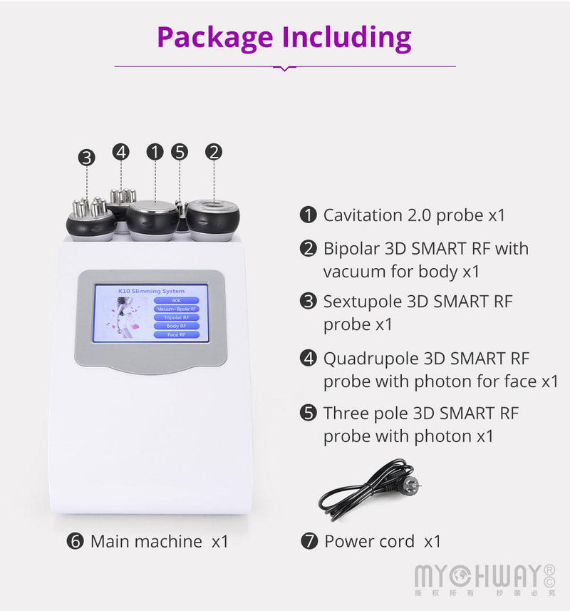 5 In 1 3 - polar Radiofrequency Body Contouring Machine - myChway UK