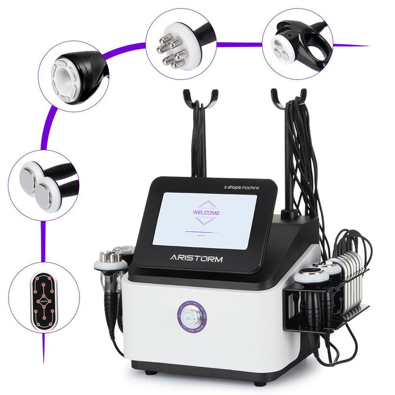 5 In 1 S Shape Machine 3D Ultrasonic Cavitation RF Pro Body Sculpting Device - myChway UK