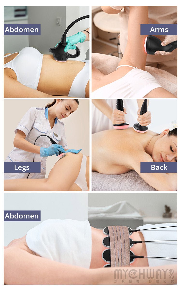 5 In 1 S Shape Machine 3D Ultrasonic Cavitation RF Pro Body Sculpting Device - myChway UK