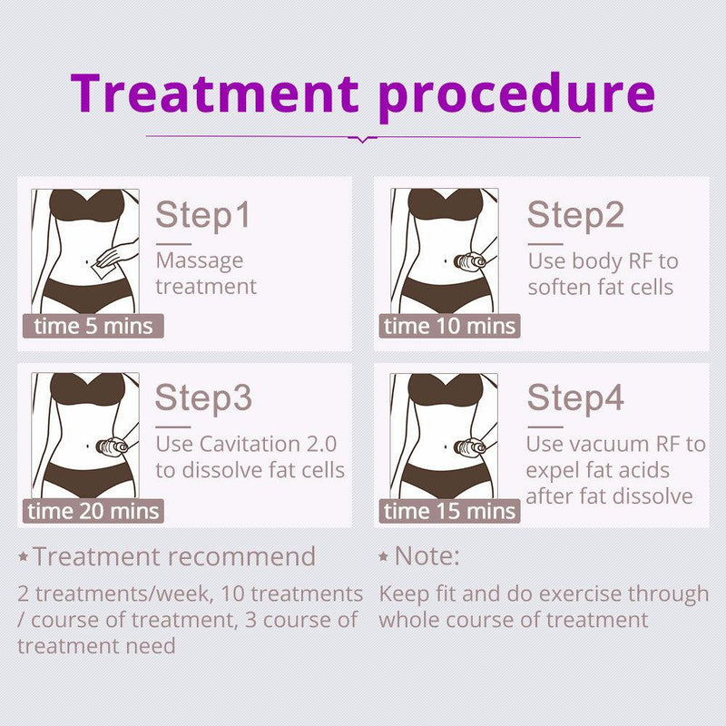 5 In 1 Vacuum Skin Lifting Cavi - Lipo Machine - myChway UK