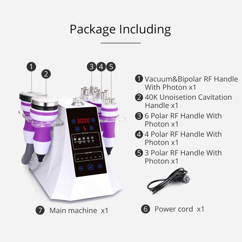 5 In 1 Vacuum Skin Lifting Cavi - Lipo Machine - myChway UK