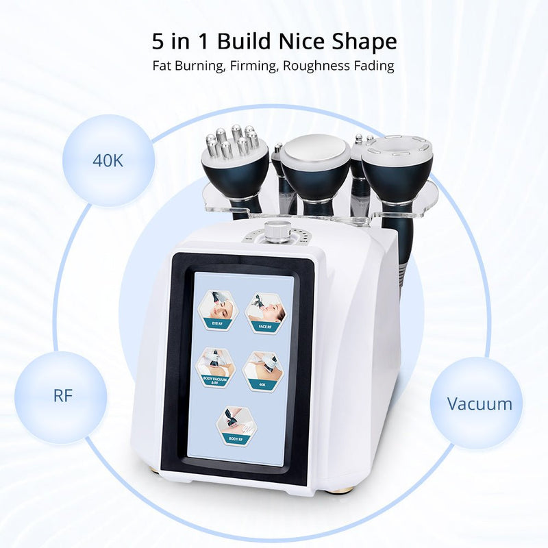 5 In1 40K Ultrasound Cavitation RF Ultrasonic Cavitation Machine - myChway UK