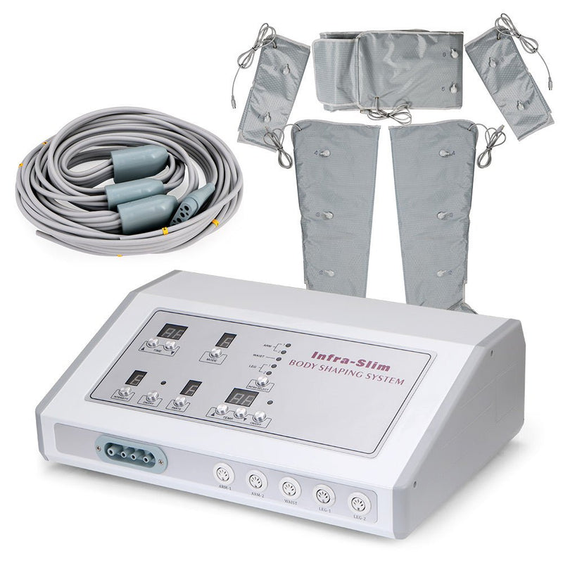 5 Zone Air Pressure Pressotherapy Infrared Suit Slimming Blanket Detox Machine - myChway UK