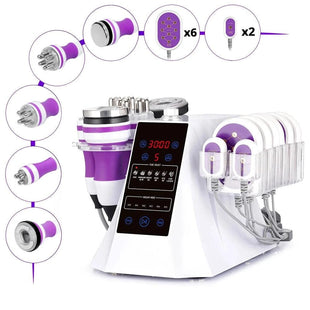 6 In 1 Cavitation 40K Vacuum Body Sculpting RF Slim Beauty Machine