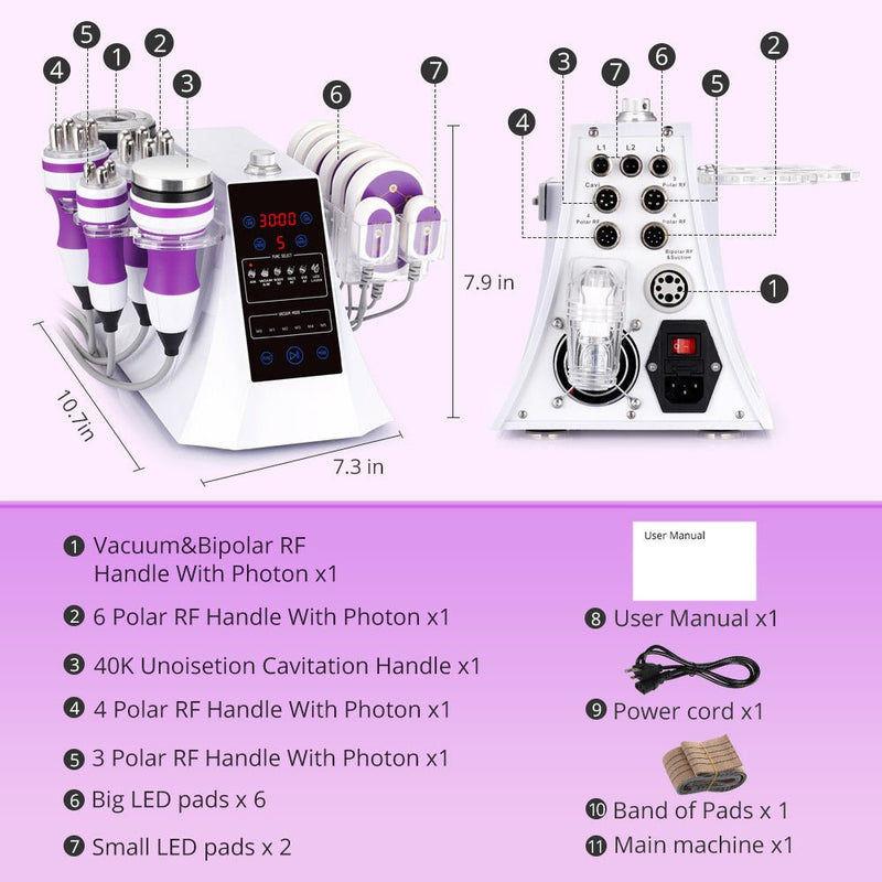 6 In 1 40K Cellulite Reduction Machine - myChway UK