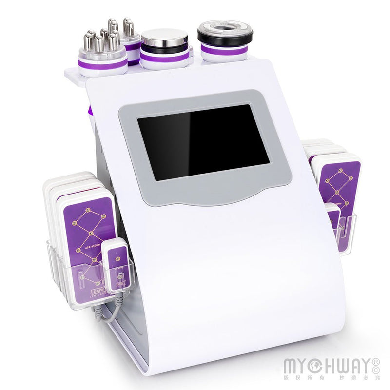 6 In 1 Cavitation 40K Vacuum Body Sculpting RF Skin Tightening Beauty Machine - myChway UK