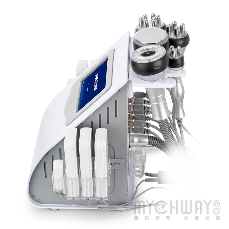 6 In 1 Cavitation Machine With RF Vacuum For Body Contouring & Skin Tightening - myChway UK