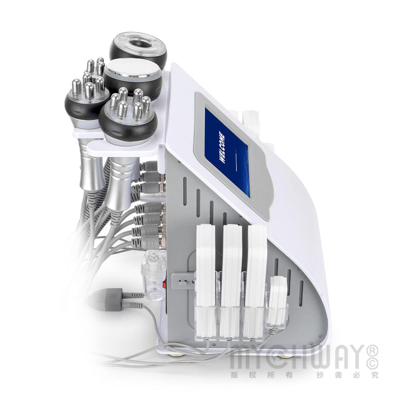 6 In 1 Cavitation Machine With RF Vacuum For Body Contouring & Skin Tightening - myChway UK