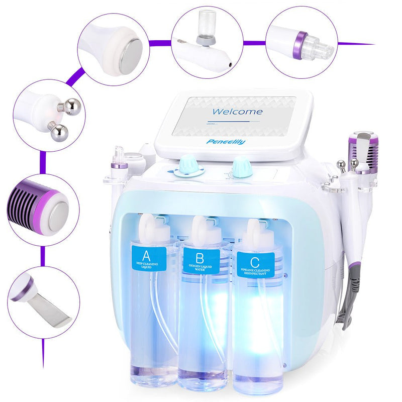 6 In 1 Hydrodermabrasion Skin Care Equipement Facial Tigthening Beauty Machine - myChway UK