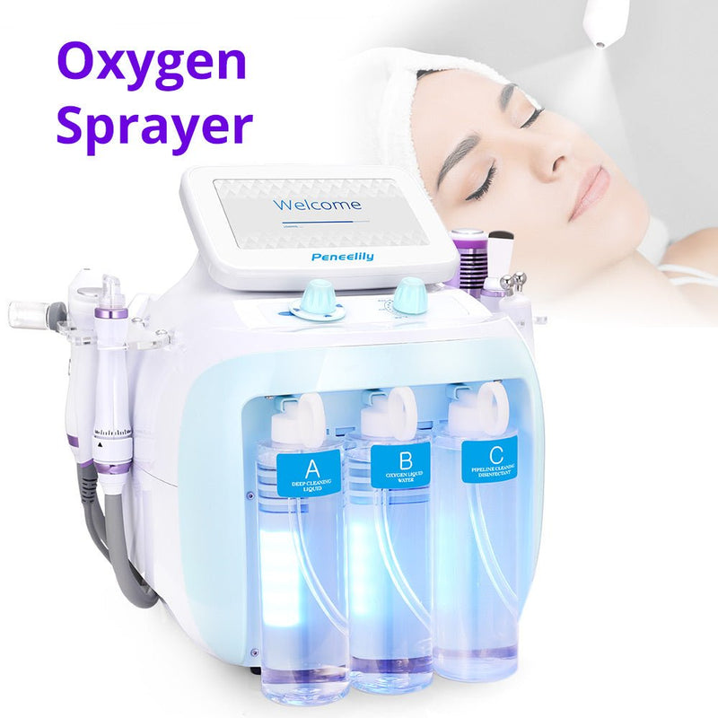 6 In 1 Hydrodermabrasion Skin Care Equipement Facial Tigthening Beauty Machine - myChway UK