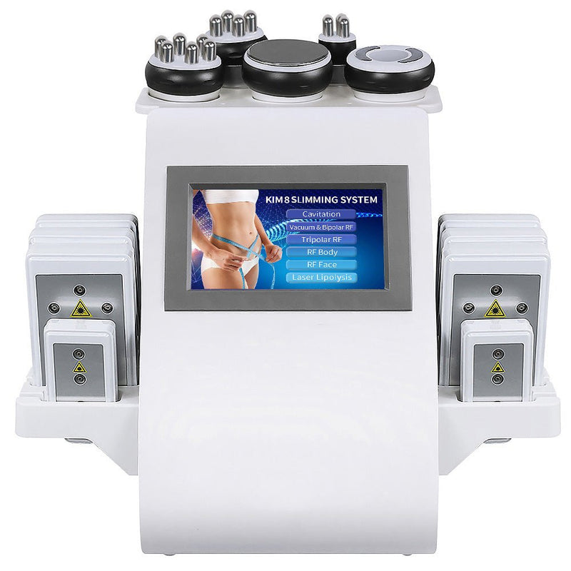 6 In 1 Laser Lipo Cavitation Weight Loss Vacuum Radio Frequency RF Machine - myChway UK