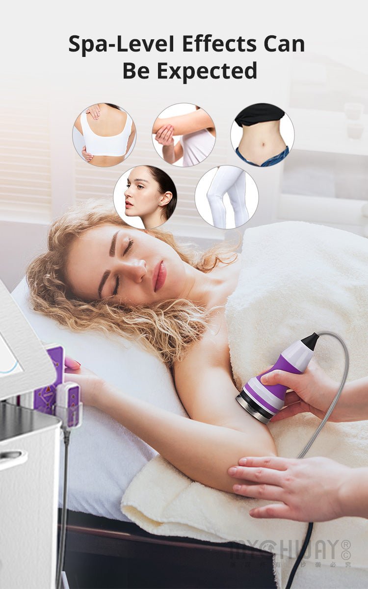 6 In 1 Stand Cavitation Vacuum RF Photon Body Slimming Beauty Salon Machine - myChway UK