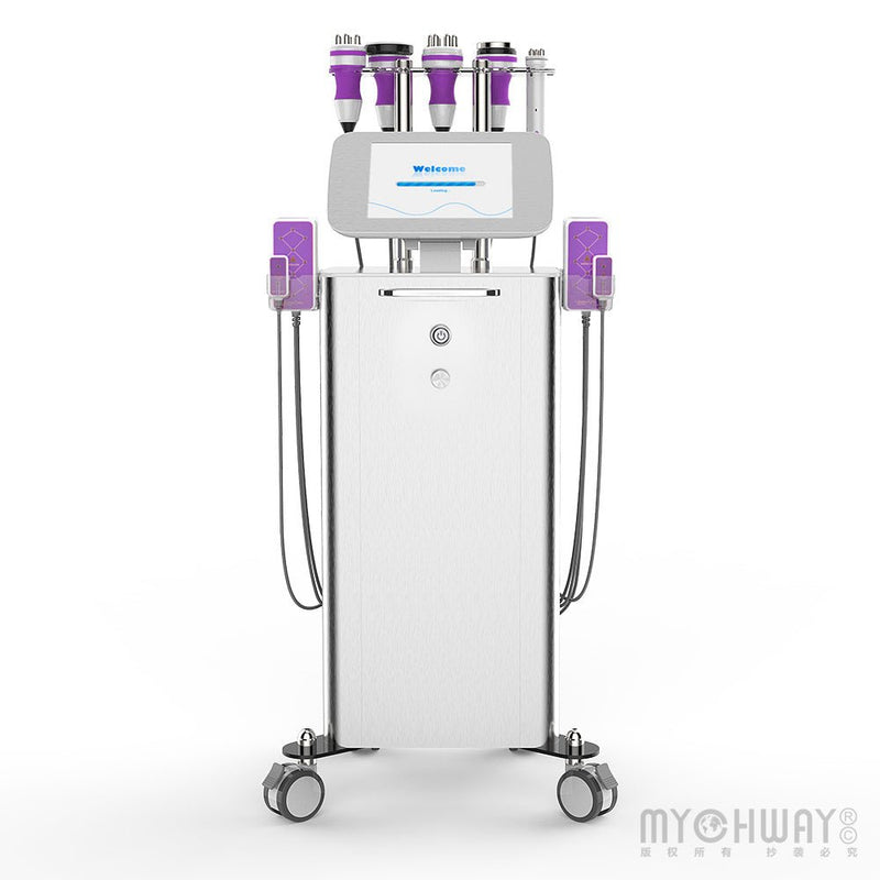 6 In 1 Stand Cavitation Vacuum RF Photon Body Slimming Beauty Salon Machine - myChway UK