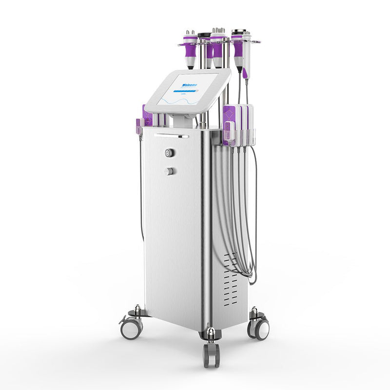 6 In 1 Stand Cavitation Vacuum RF Photon Body Slimming Beauty Salon Machine - myChway UK