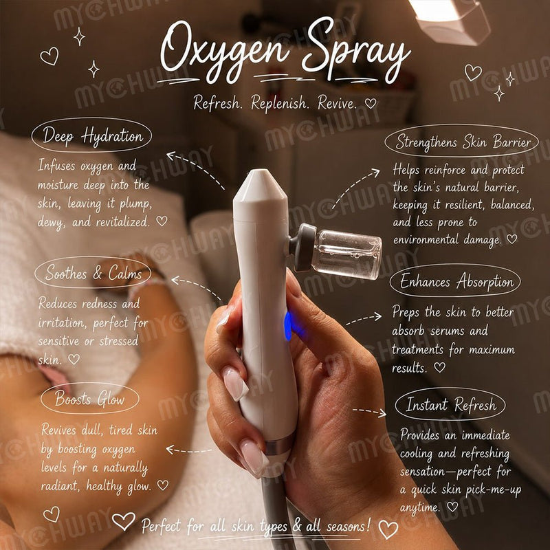 6-in1 Hydrodermabrasion Machine for Home and Salons Use Skin Rejuvenation - myChway UK
