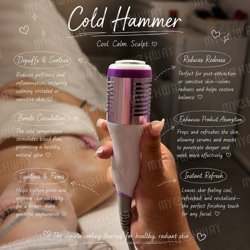 6-in1 Hydrodermabrasion Machine for Home and Salons Use Skin Rejuvenation - myChway UK