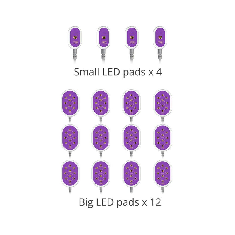 635NM 650NM LED Laser 5MW Laser Lipo 12 Big 4 Small Pads Slimming Machine - myChway UK