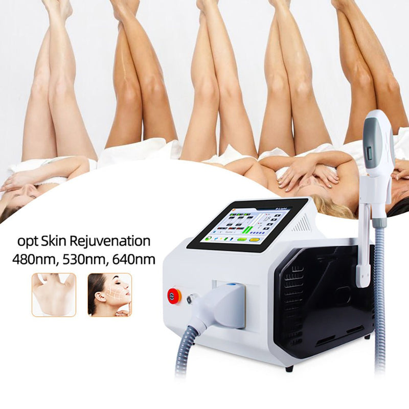 640/530/480nm Painless Diode Laser Hair Removal Machine For Face Whole Body - myChway UK