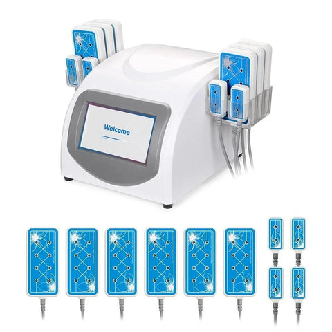 650nm 10 Pads LED lipolysis Lipo Laser Wizard