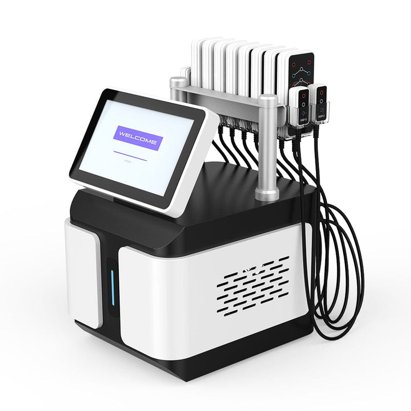 6D Lipo Laser Pads Machine With 6 Wavelengths 12 160mW Pads For Body Sculpting - myChway UK