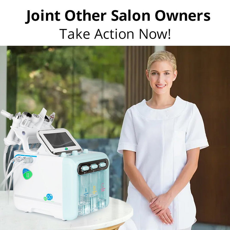 6in1 Hydrodermabrasion Machine For Deep Cleansing Moisturizing Skin Rejuvenation - myChway UK
