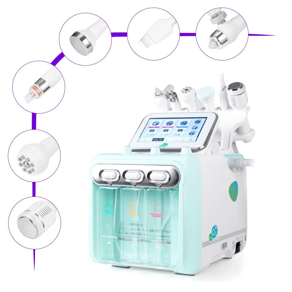 6in1 Hydrodermabrasion Machine Deep Cleansing Moisturizing Skin Rejuvenation