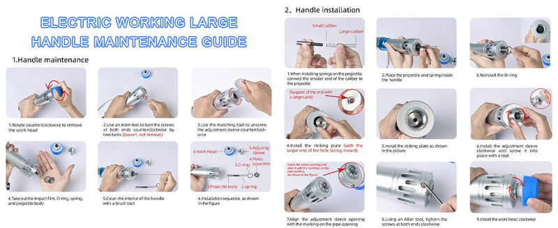 7 Heads Shockwave Therapy Machine for Pain Relief Deep Relaxation - myChway UK
