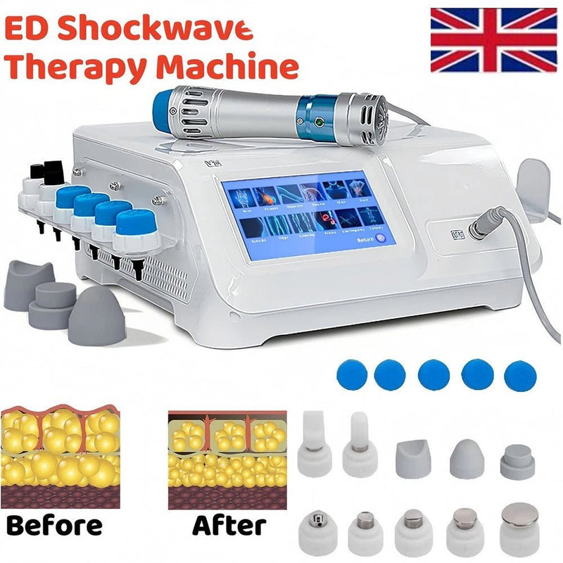7 Heads Shockwave Therapy Machine for Pain Relief Deep Relaxation - myChway UK