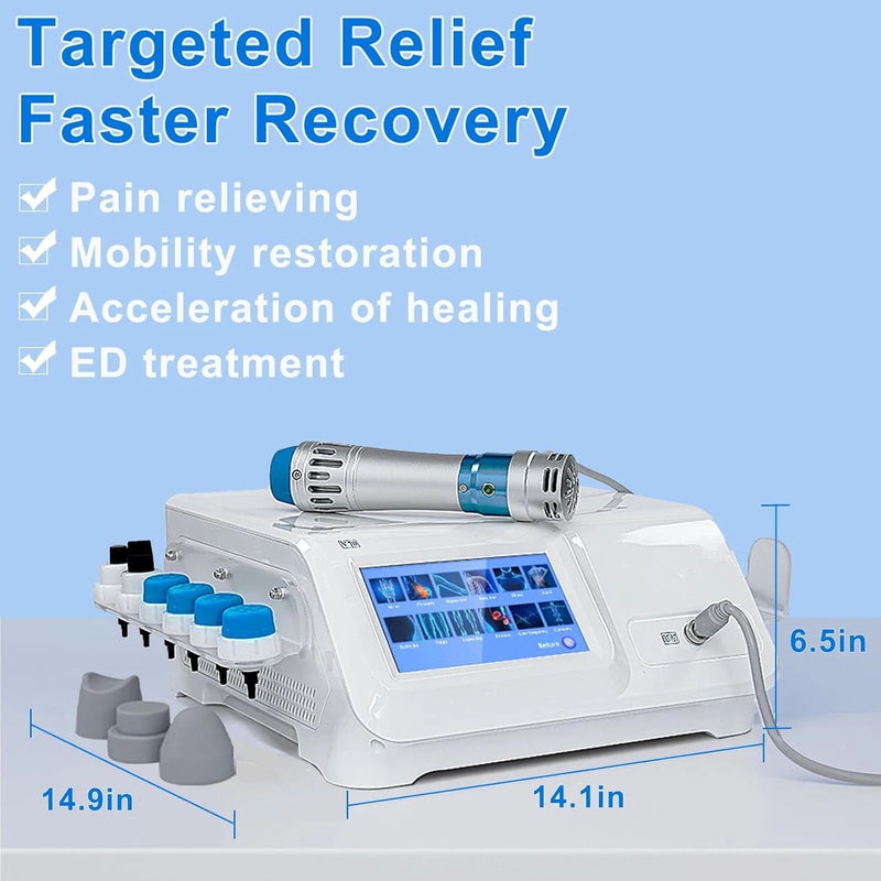7 Heads Shockwave Therapy Machine for Pain Relief Deep Relaxation - myChway UK