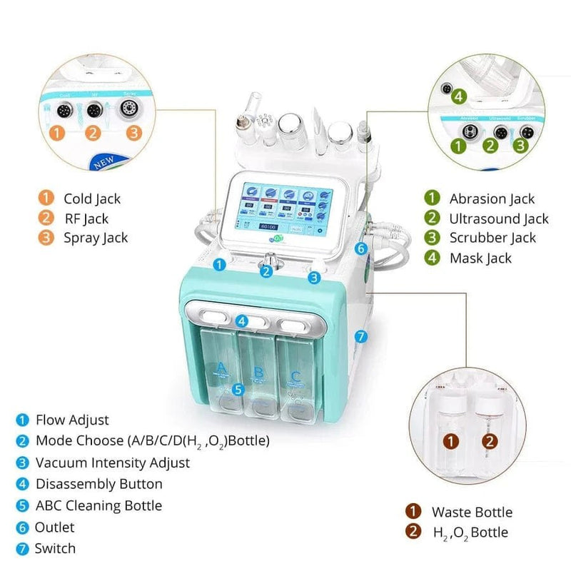 7 - in - 1 Hydra Dermabrasion Beauty Machine - myChway UK