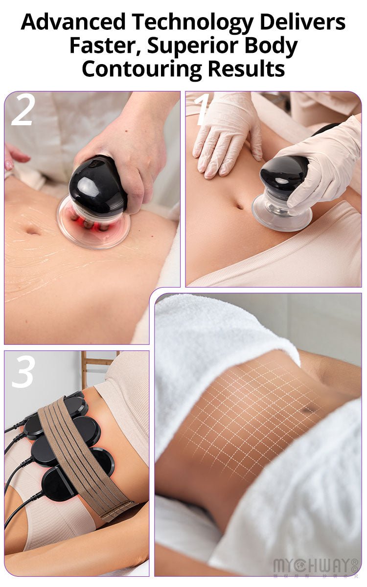 7 - in - 1 Stand Body Sculpting Skin Tightening Lifting Machine For Professional Use - myChway UK