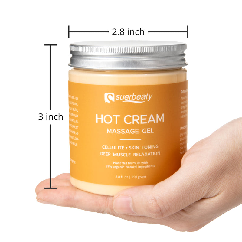 250ML Anti Cellulite Hot Cream Fat Burner Gel Slimming Cream Massage