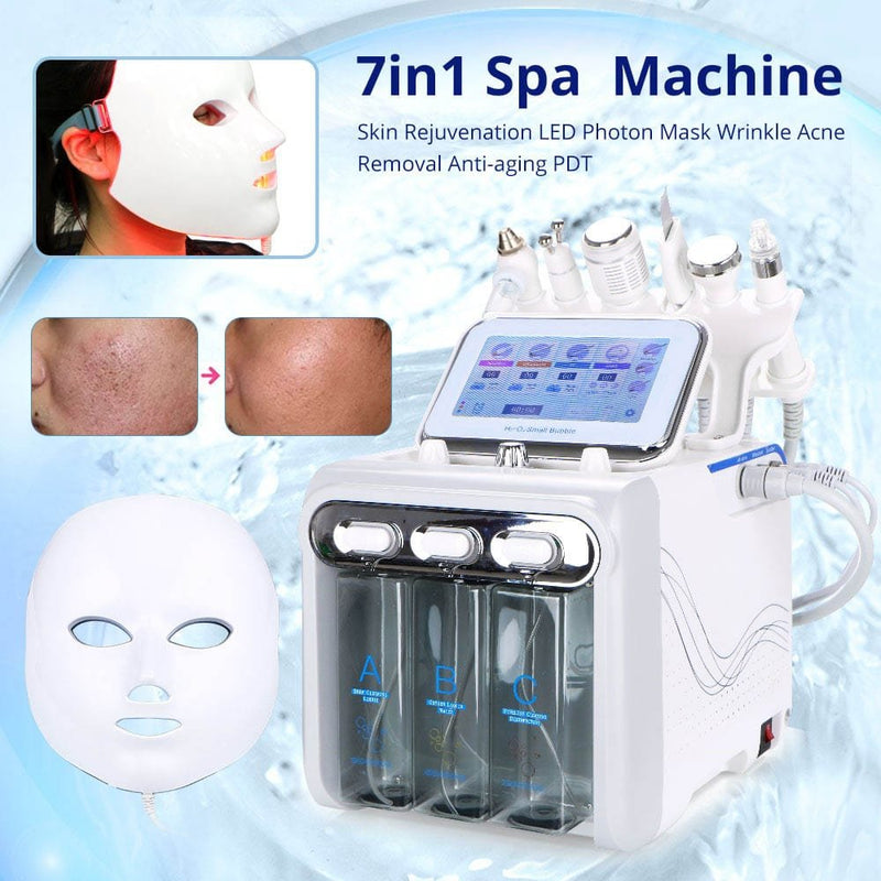 7in1 Hydra Water Facial Cleaner Aqua Peel Hydro Diamond Dermabrasion Spa Machine - myChway UK