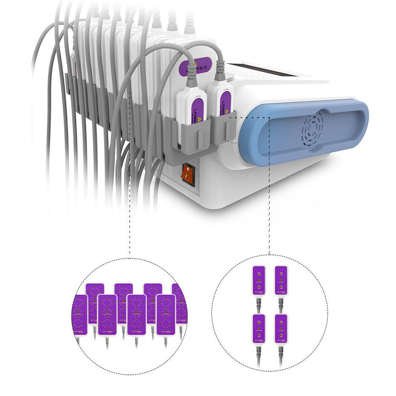 8 Big Paddles+4 Small Paddles 160mw X 88 Diode LED Laser Body Slimming Shape - myChway UK