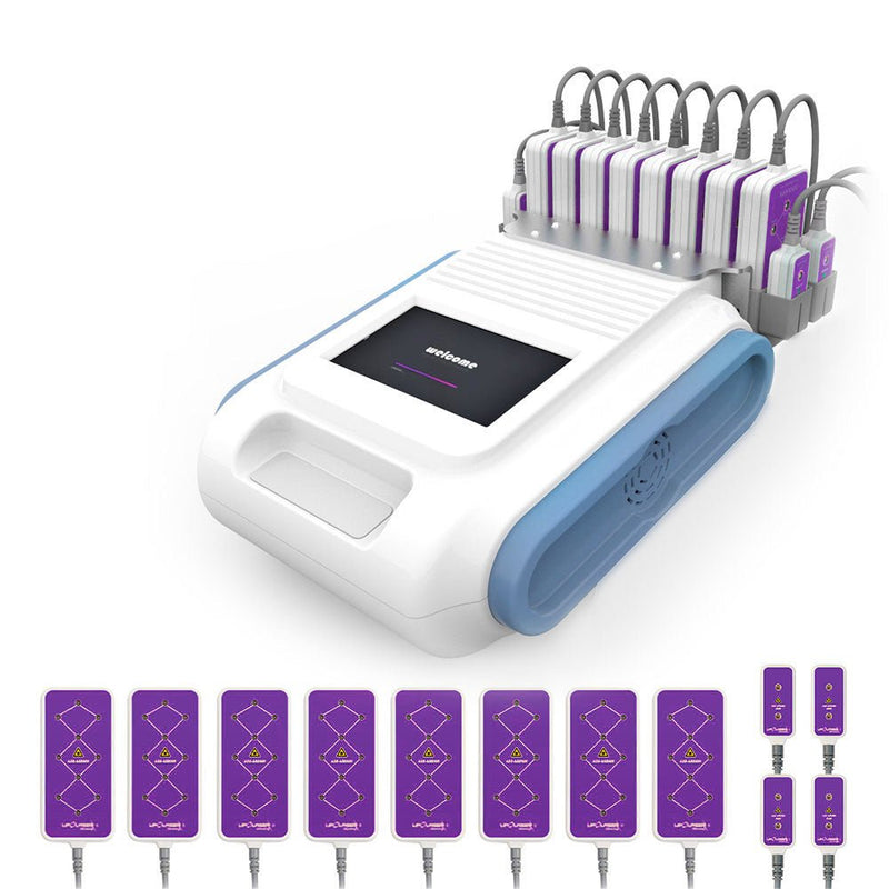 8 Big Paddles+4 Small Paddles 160mw X 88 Diode LED Laser Body Slimming Shape - myChway UK