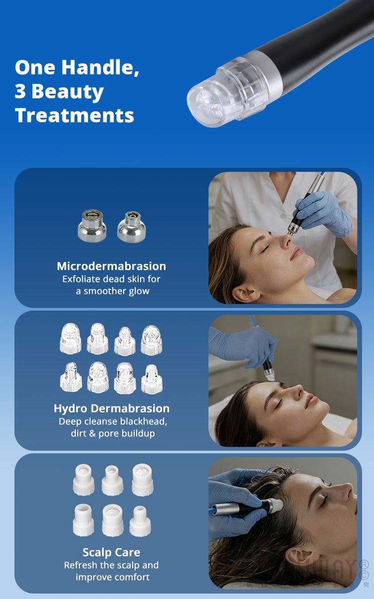 8 In 1 Hydro Dermabraion Machine For Professional Skin Rejuvenation - myChway UK