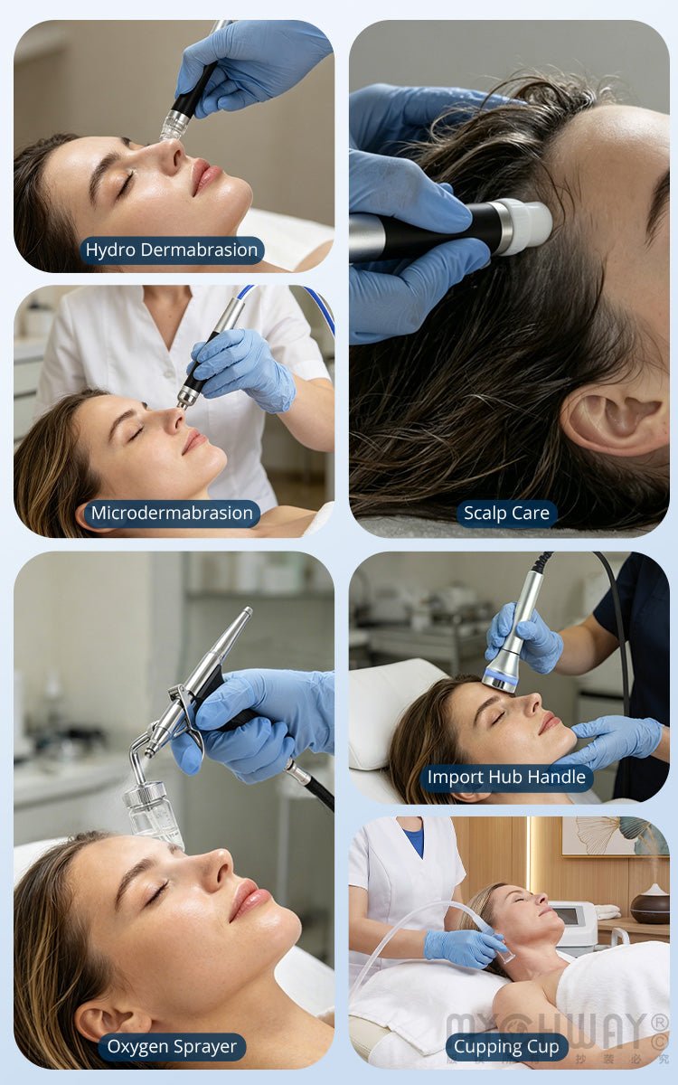 8 In 1 Hydro Dermabraion Machine For Professional Skin Rejuvenation - myChway UK