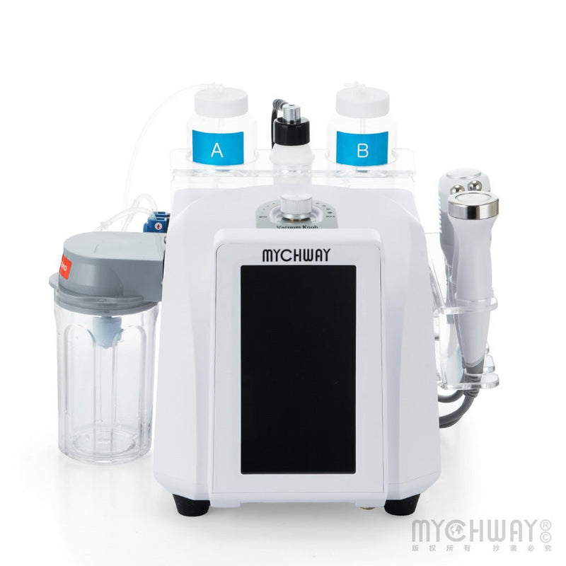 8 - in - 1 Hydro Dermabrasion (Aqua Peeling) Machine For Pro - Level Skin Rejuvenation - myChway UK