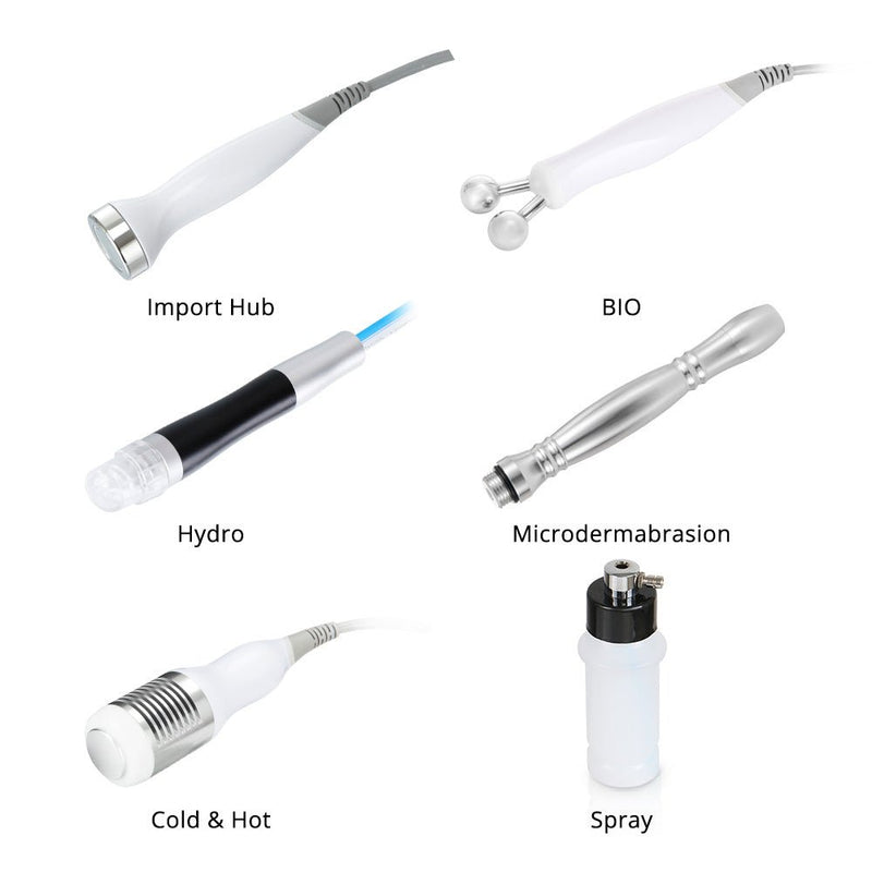 8 - in - 1 Hydro Dermabrasion (Aqua Peeling) Machine For Pro - Level Skin Rejuvenation - myChway UK